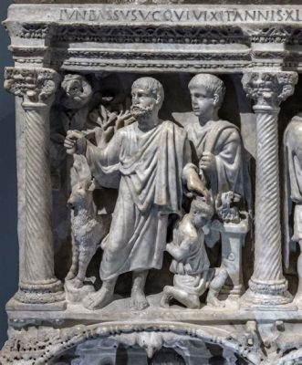 Sarcophagus of Junius Bassus! An Eerie Journey into Roman Eternity