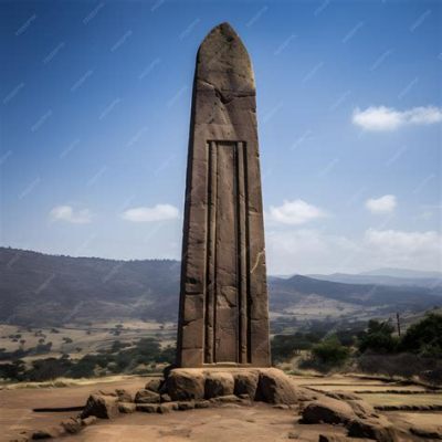 The Aksum Obelisk! A Testament to Ancient Ethiopian Craftsmanship and Religious Zeal