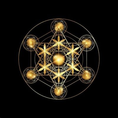 The Metatron's Embrace: A Golden Symphony of Spiritual Devotion and Celestial Majesty