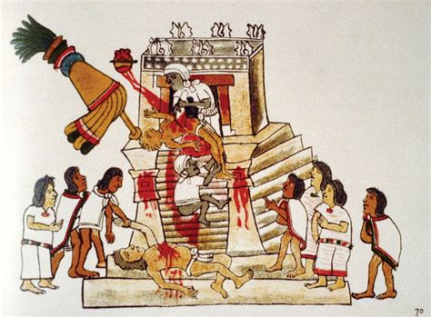 The Sacrifice of Huitzilopochtli – A Glimpse into Ancient Ritualistic Art and Bold Symbolic Storytelling!